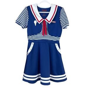 Hot Topic Stranger Things Robin Scoops Ahoy Halloween Costume Dress Size Medium